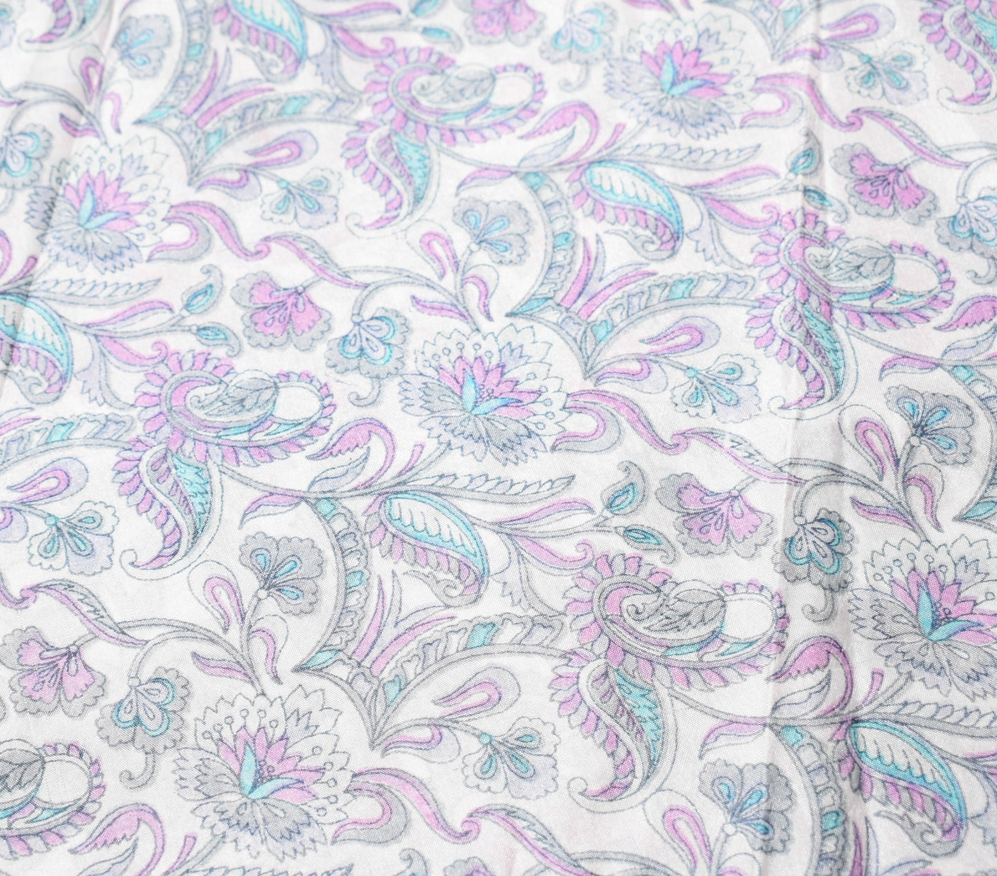 Sushila Vintage Floral Silk Saree Magic Wrap Reversible Skirt Beach Dress Boho