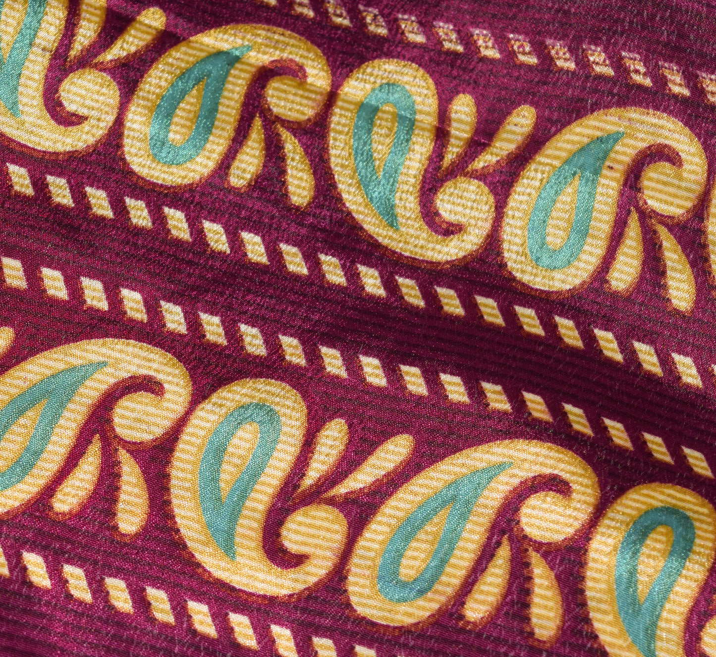 Sushila Vintage Silk Saree Double Layer Magic Wrap Reversible Skirt Beach Dress