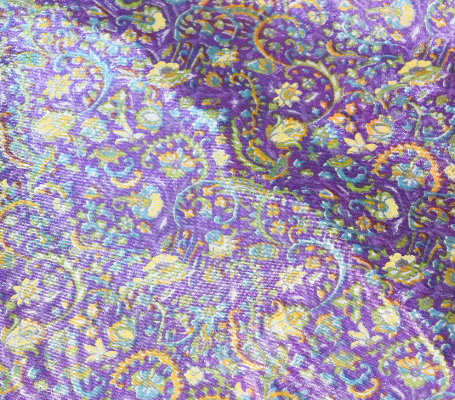 Sushila Vintage Pink Silk Saree Magic Wrap Reversible Skirt Floral Beach Dress