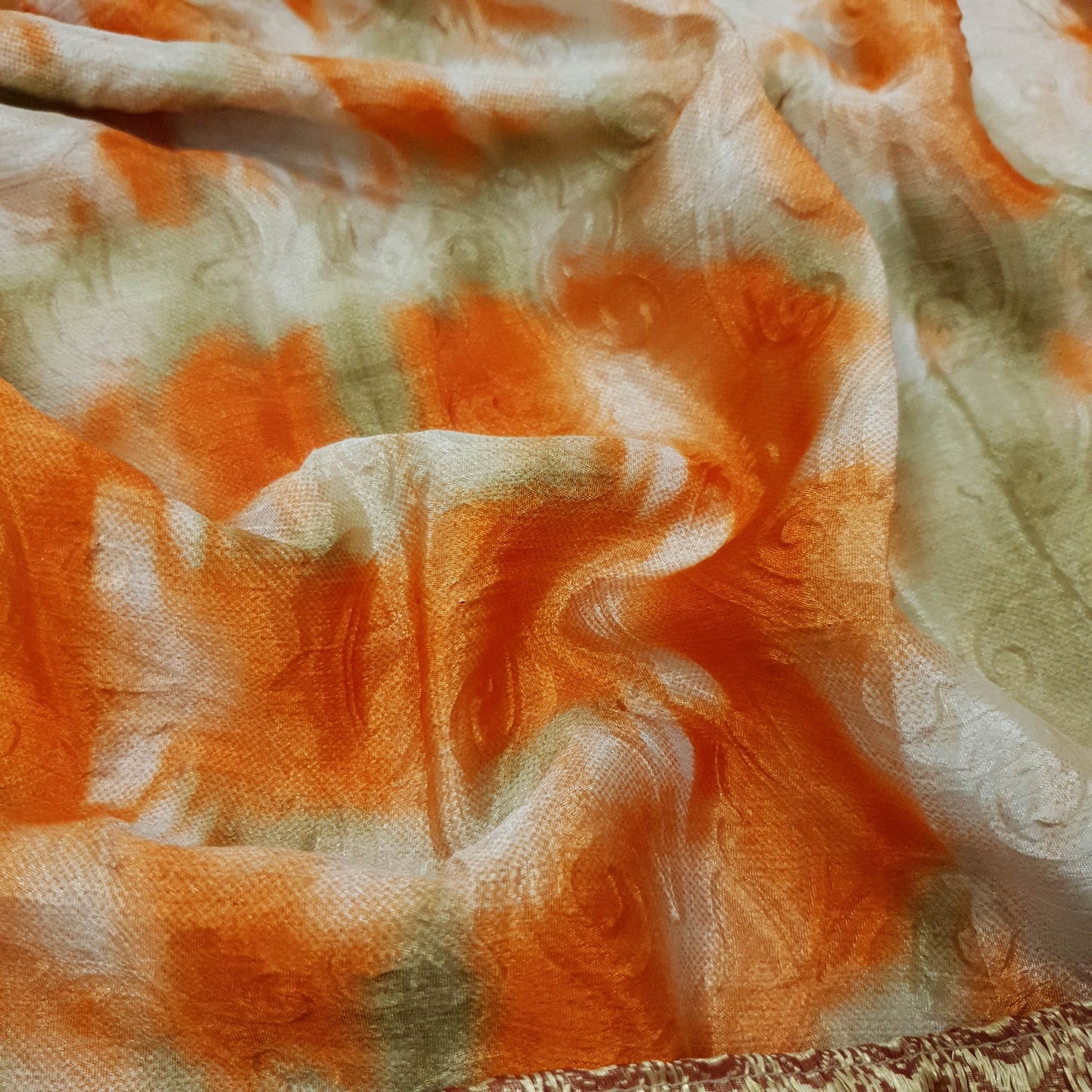 Sushila Vintage Printed Saree Magic Wrap Art Silk Reversible Skirt Beach Dress Boho