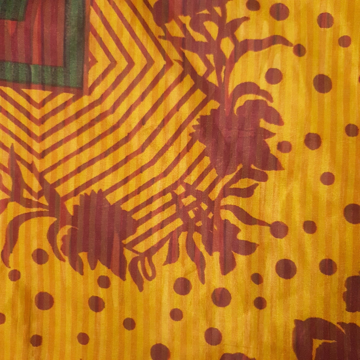 Sushila Vintage 2 Layer Saree Magic Wrap Reversible Skirt Art Silk Beach Dress Boho