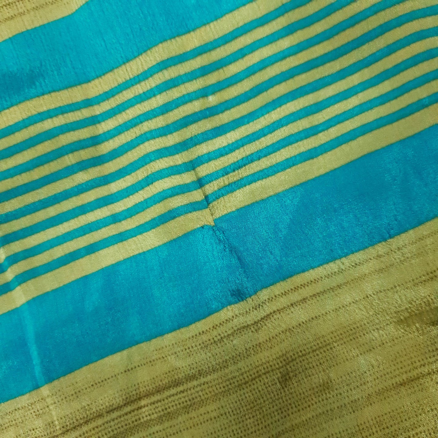 Sushila Vintage Art Silk Saree Magic Wrap Handmade Reversible Skirt Beach Dress Boho
