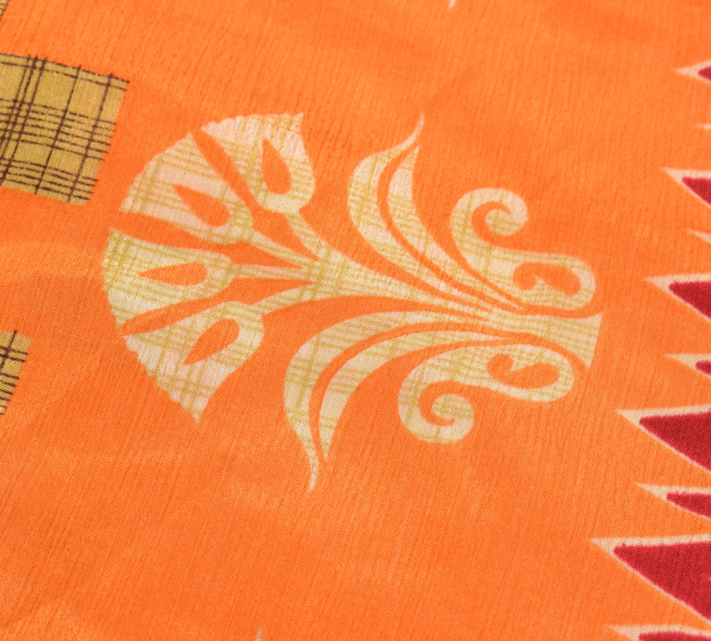 Sushila Vintage Mustard Art Silk Saree Magic Wrap Reversible Skirt Beach Dress Boho