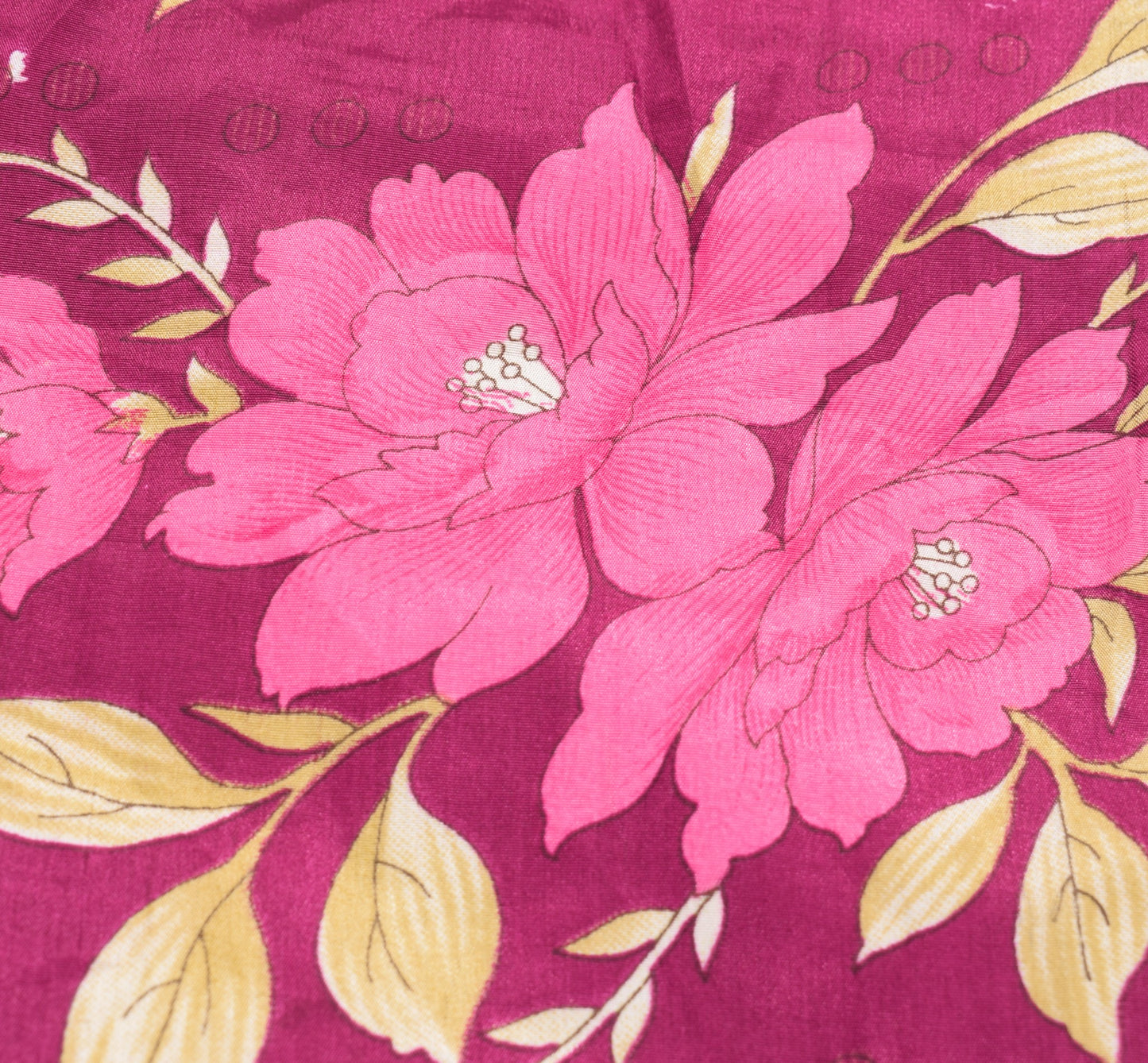Sushila Vintage Pink Saree Magic Wrap Reversible Skirt Art Silk Beach Dress Hippie