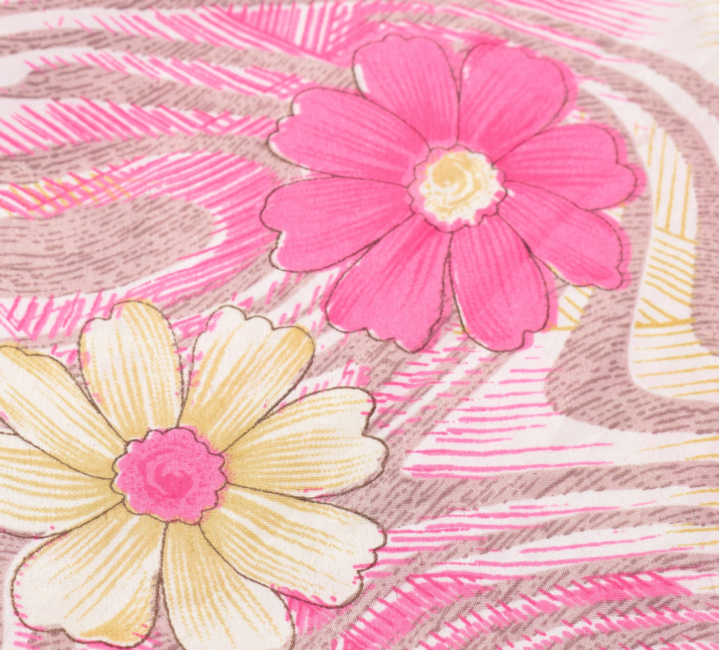 Sushila Vintage Pink Saree Magic Wrap Reversible Skirt Art Silk Beach Dress Hippie