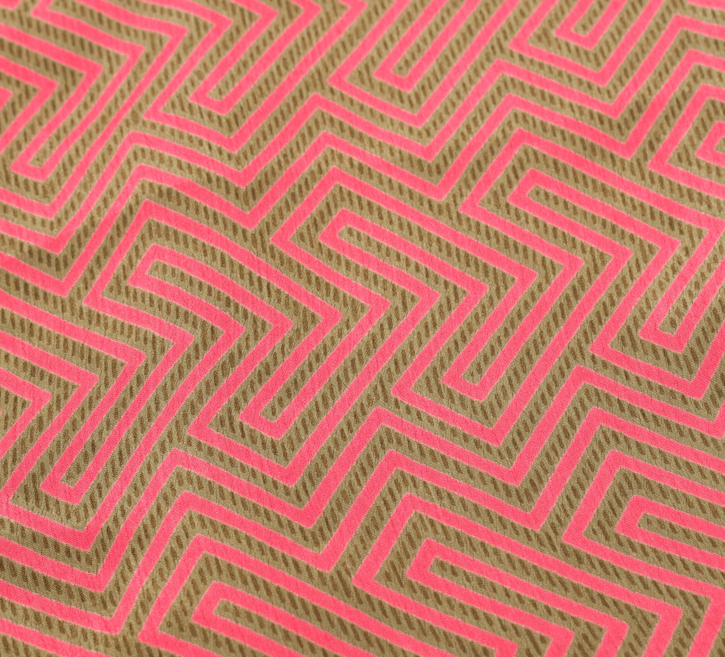 Sushila Vintage Pink Brown Saree Magic Wrap Reversible Art Silk Skirt Beach Dress