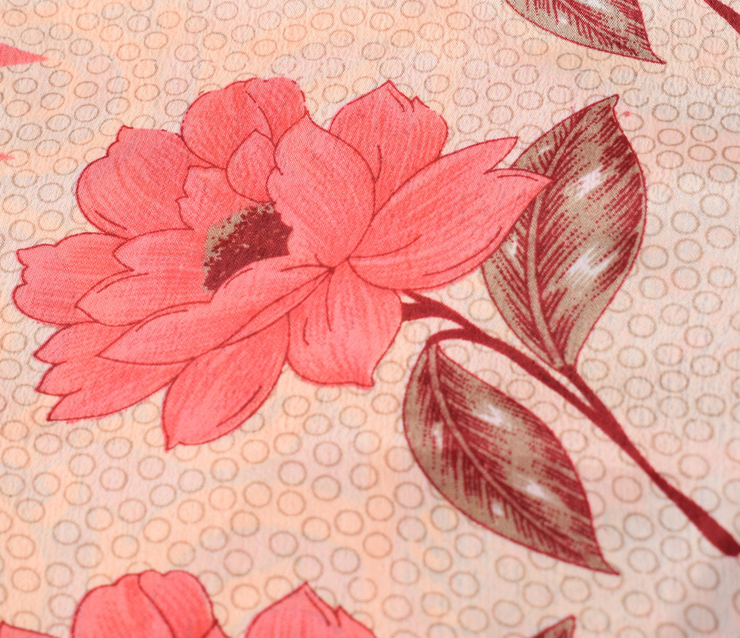 Sushila Vintage Floral Saree Magic Wrap Reversible Skirt Beach Art Silk Dress Hippie