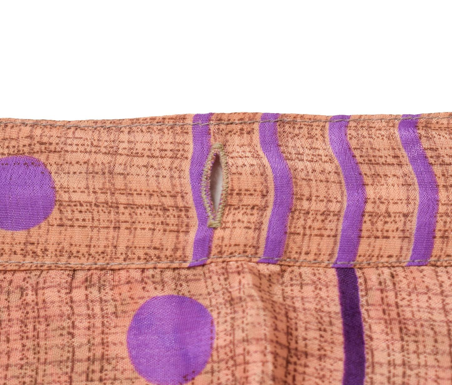 Sushila Vintage Dark Pink Saree Magic Wrap Reversible Skirt Art Silk Beach Dress