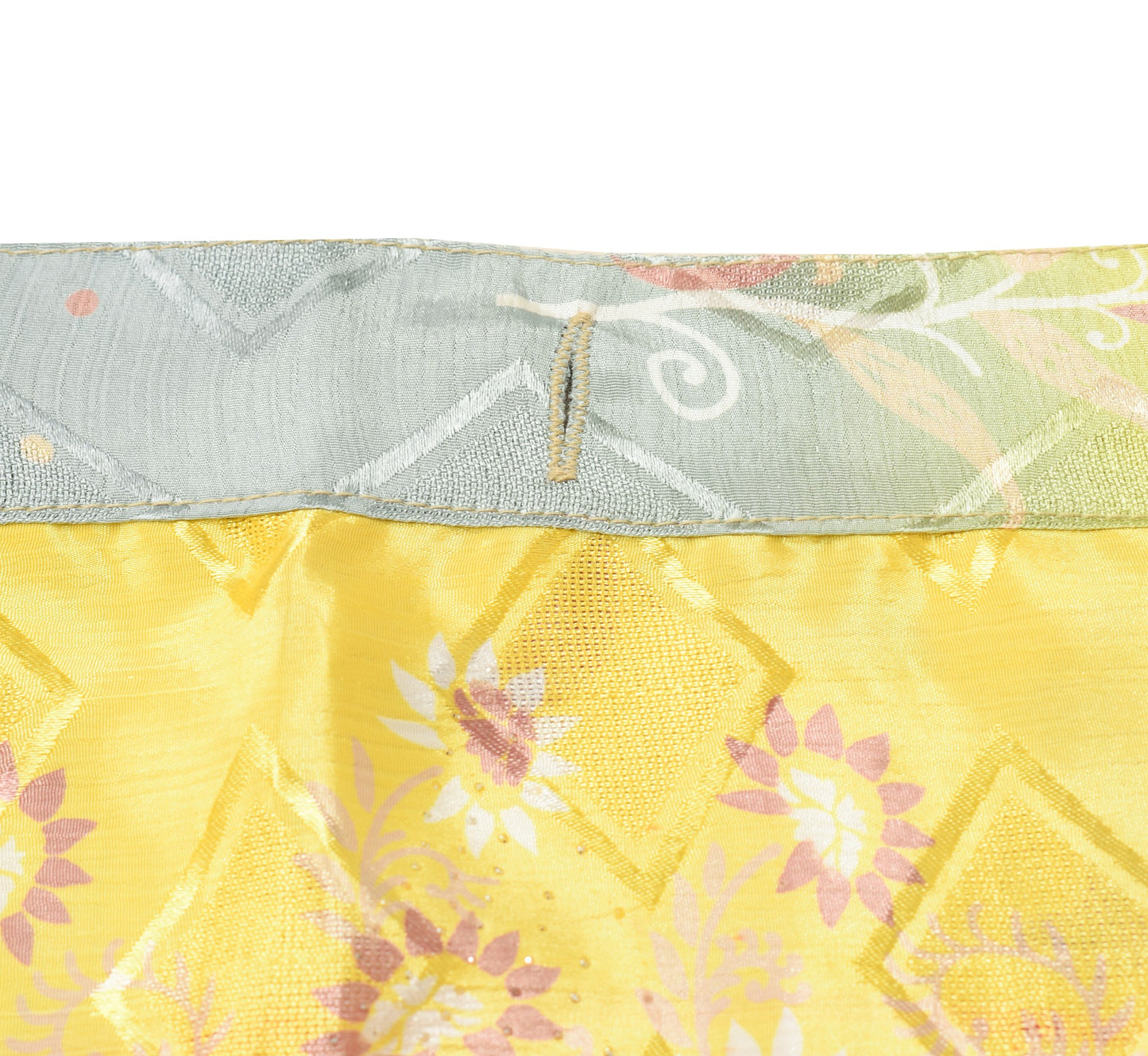Sushila Vintage Handmade Saree Magic Wrap Reversible Skirt Beach Art Silk Dress Boho