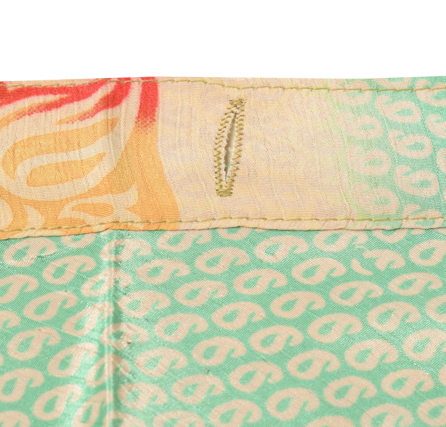 Sushila Vintage Art Silk Saree Magic Wrap Floral Reversible Skirt Beach Dress Hippie