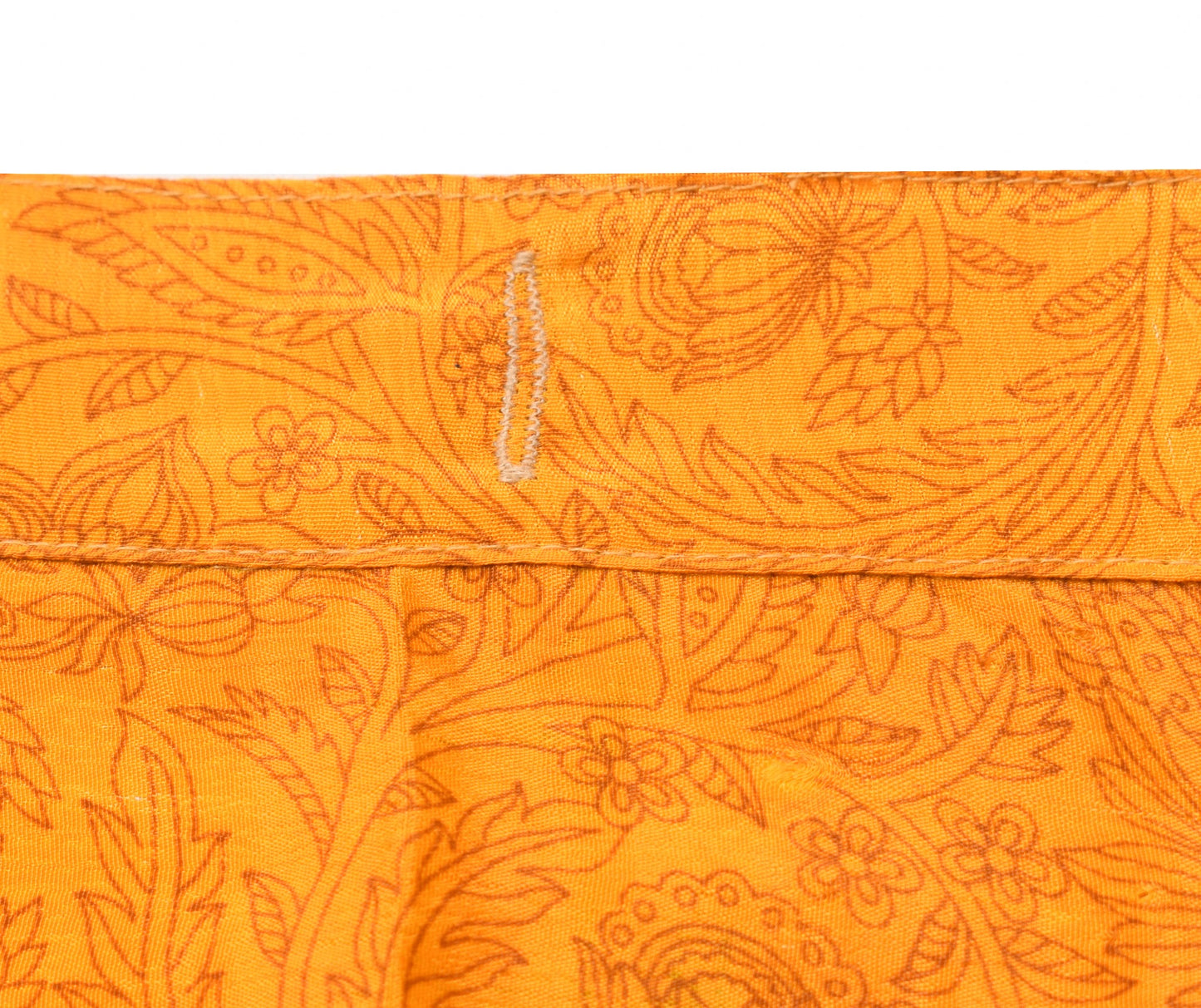 Sushila Vintage Floral Saree Magic Wrap Reversible Skirt Yellow Art Silk Beach Dress