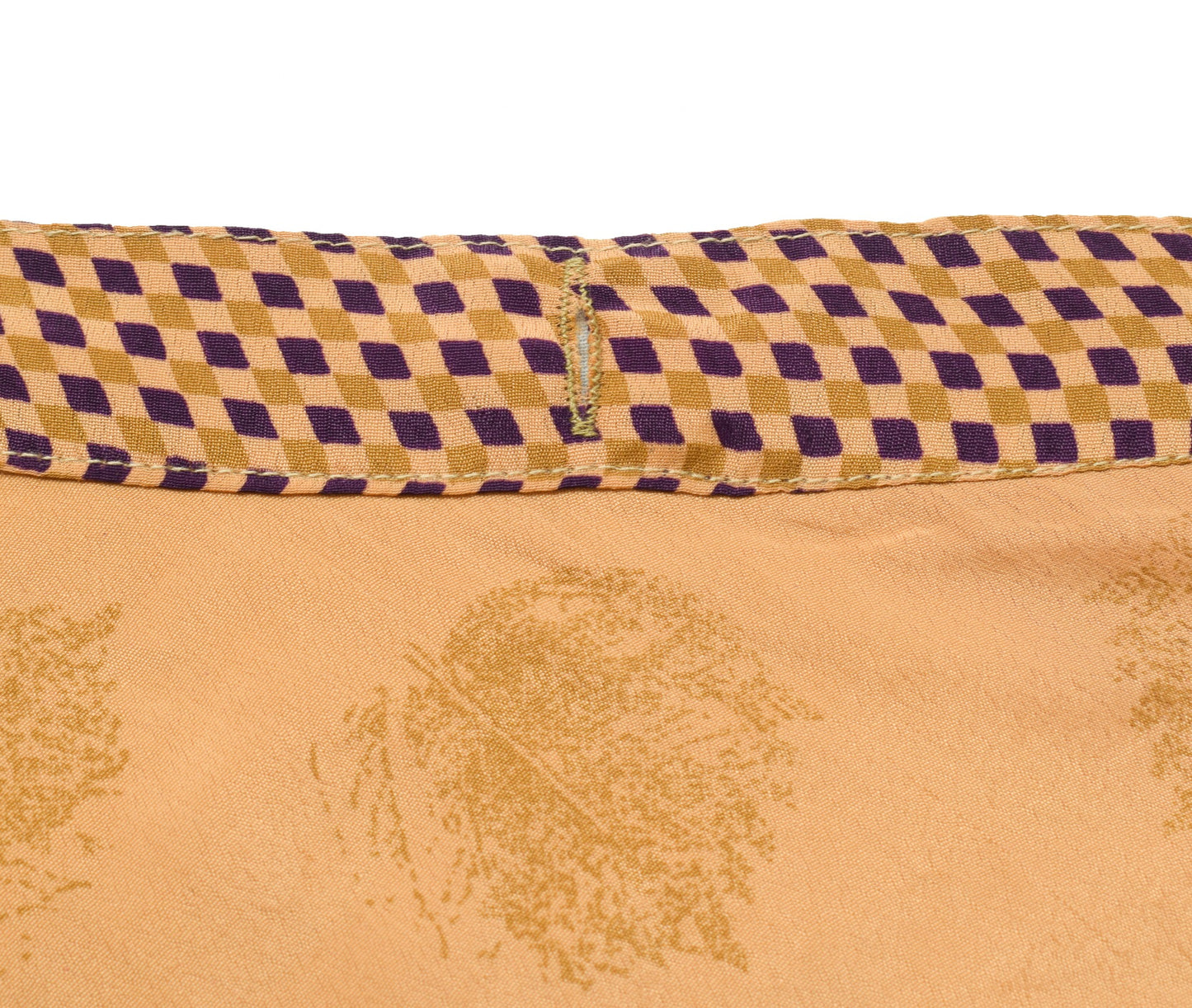 Sushila Vintage Butterfly Saree Magic Wrap Reversible Skirt Art Silk Beach Dress