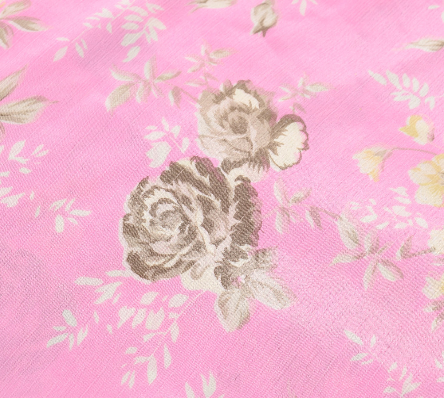 Sushila Vintage Art Silk Saree Magic Wrap Reversible Skirt Pink Beach Dress Boho