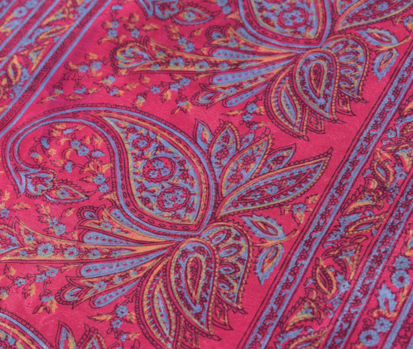 Sushila Vintage Art Silk Saree Magic Wrap Reversible Skirt Beach Dress Pink Clothing