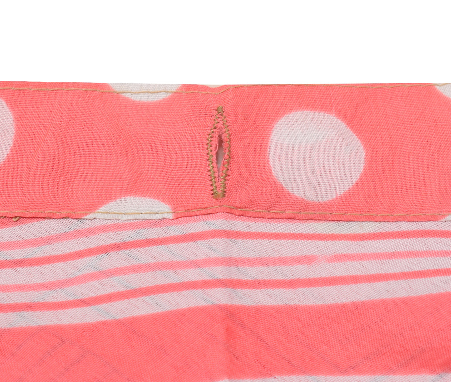 Sushila Vintage Pink Saree Magic Wrap Reversible 2 Layer Skirt Art Silk Beach Dress