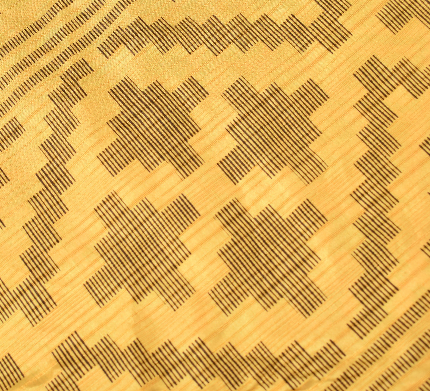 Sushila Vintage 2 Layer Saree Magic Wrap Reversible Skirt Yellow Art Silk Beach Dress