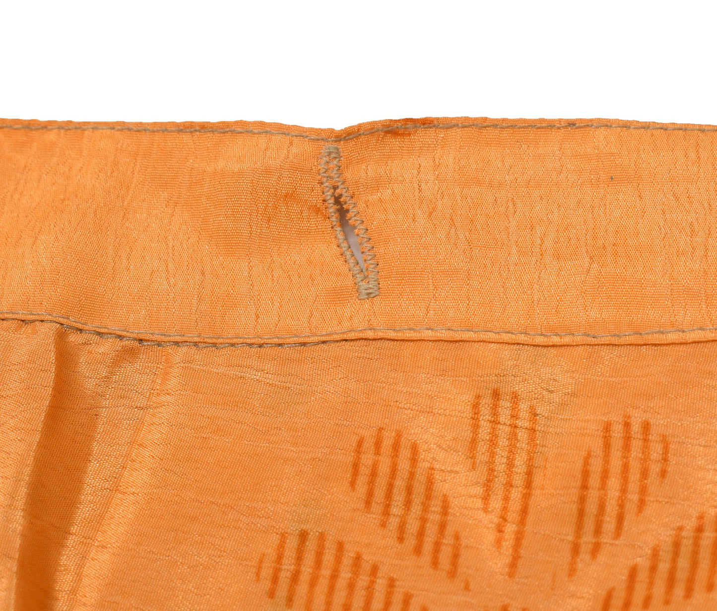 Sushila Vintage Rust Art Silk Saree Magic Wrap Reversible Skirt Beach Dress Boho