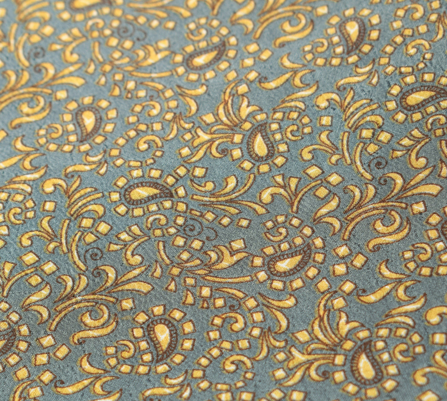 Sushila Vintage Cream Art Silk Saree Magic Wrap Reversible Skirt Beach Dress