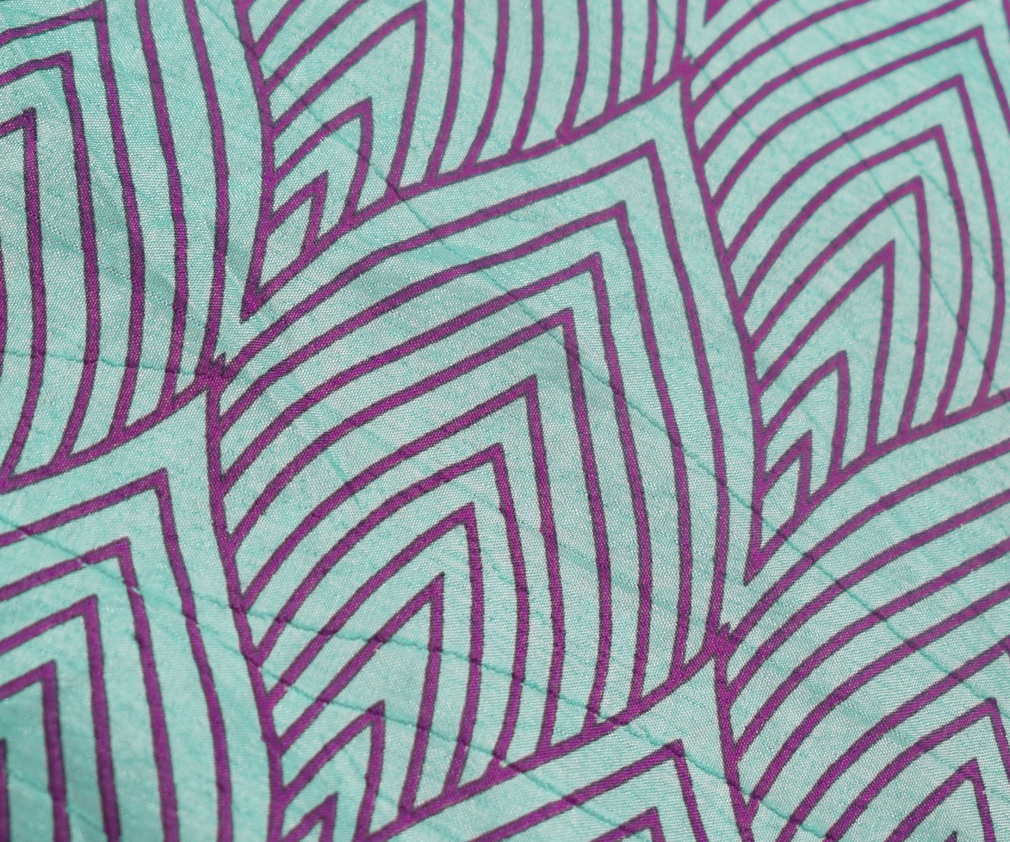 Sushila Vintage Art Silk Saree Magic Wrap Reversible Skirt Beach Dress Aqua Boho