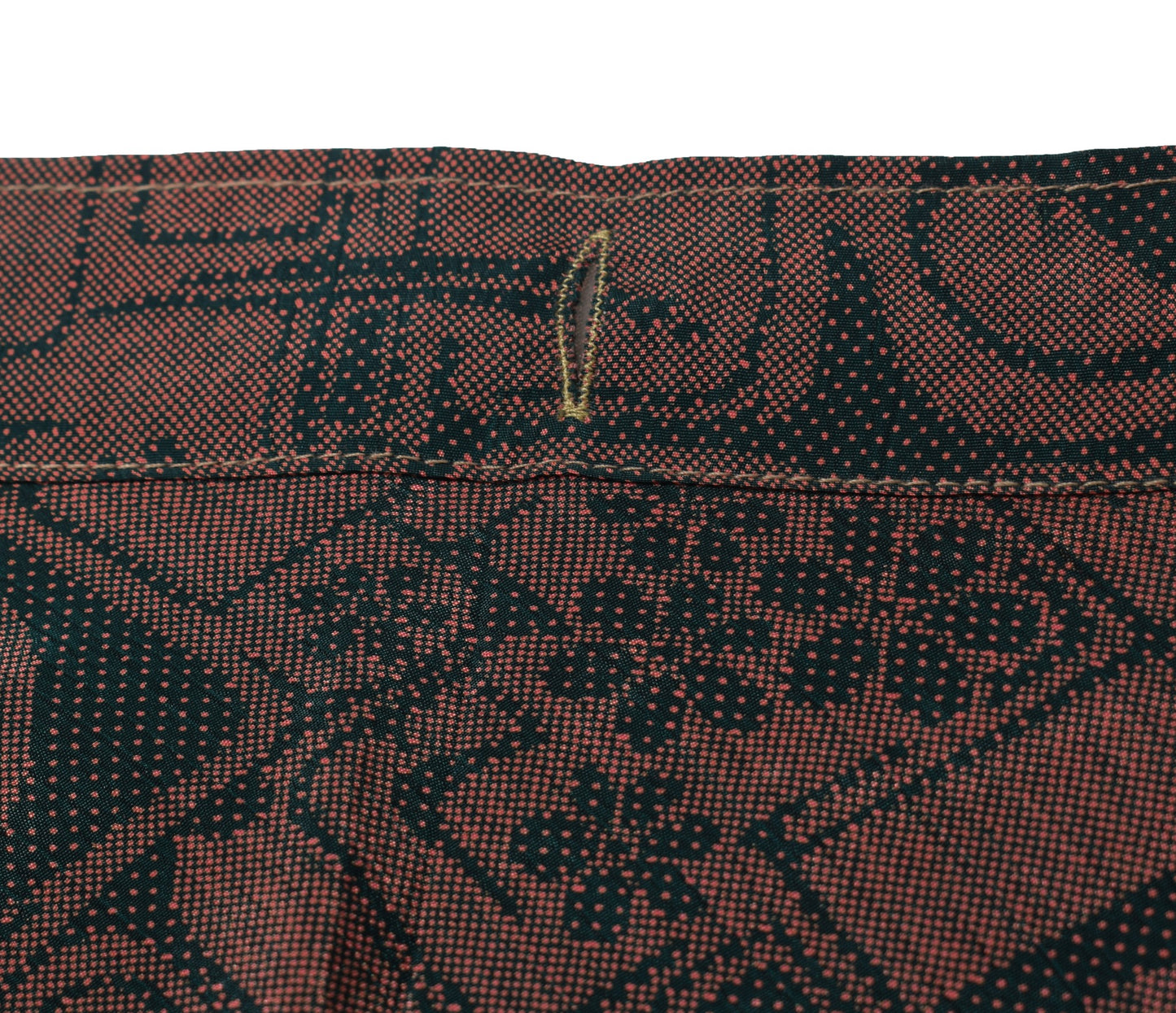 Sushila Vintage Brown Art Silk Saree Magic Wrap Reversible Skirt Beach Dress