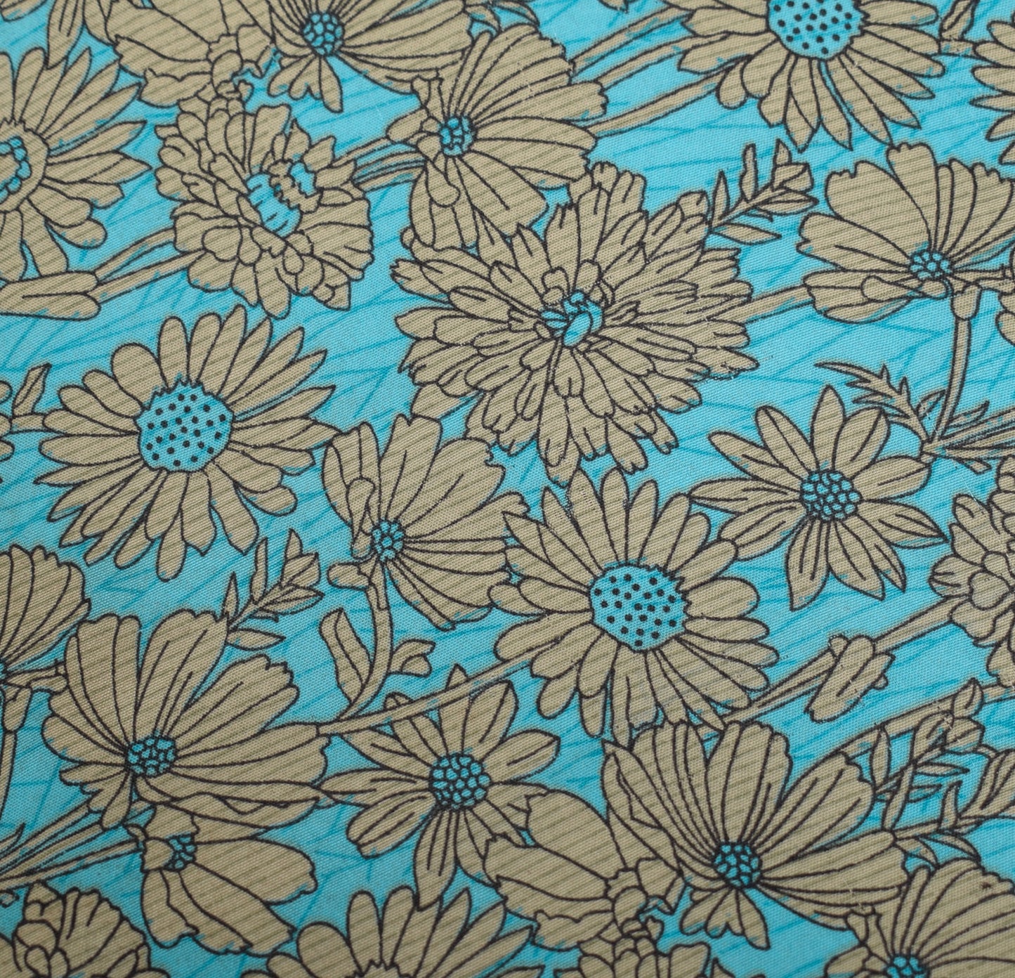 Sushila Vintage Art Silk Saree Magic Wrap Aqua Blue Reversible Skirt BeachDress