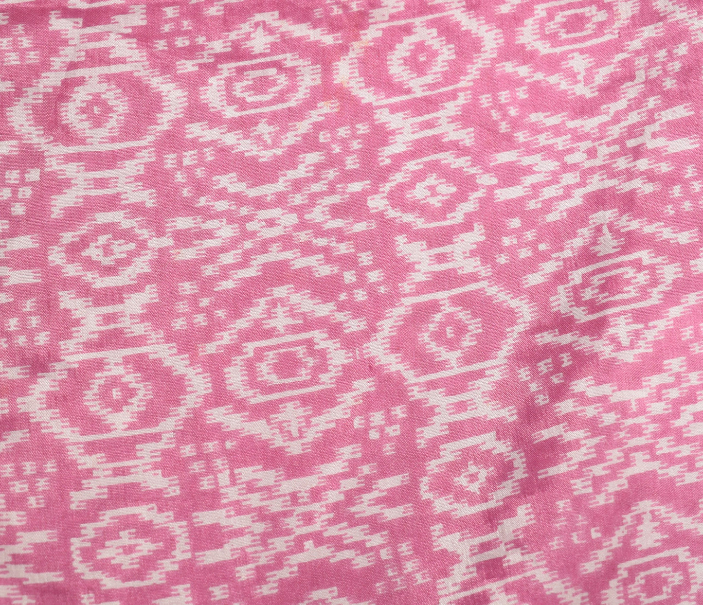 Sushila Vintage Art Silk Saree Magic Wrap 2 Layer Pink Reversible Skirt Beach Dress