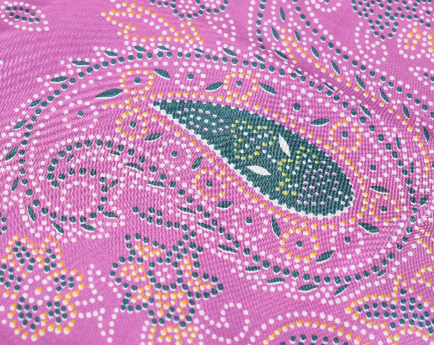 Sushila Vintage Mini Wrap Magic Skirt Art Silk Reversible Beach Dress Pink Boho