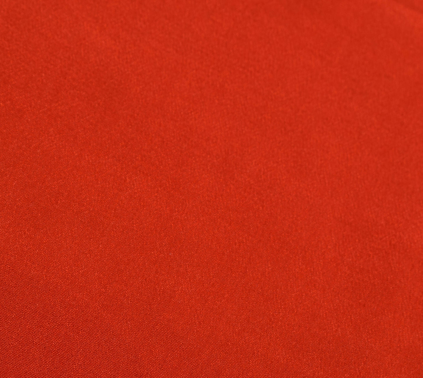 Sushila Vintage Orange Sari Remnant Scrap Multi Purpose Pure Crepe Craft Fabric