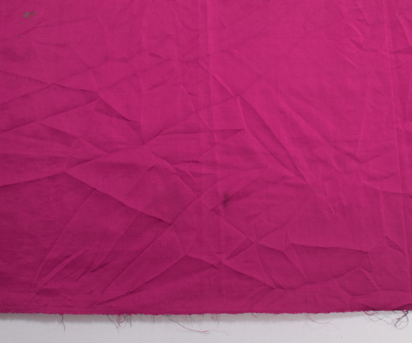 Sushila Vintage Pink Sari Remnant Scrap Multi Purpose Pure Silk Craft Fabric