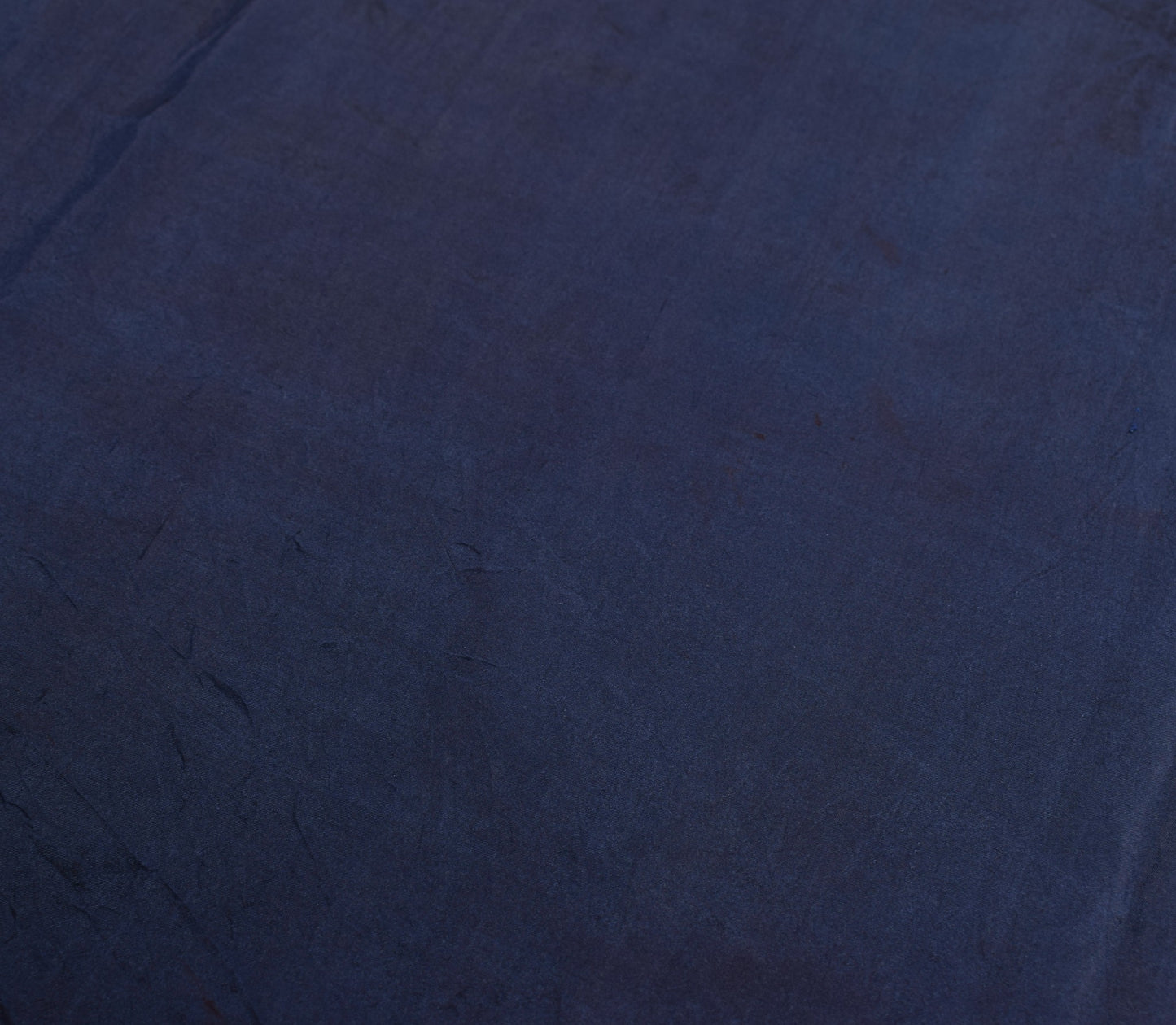 Sushila Vintage Blue Sari Remnant Scrap Multi Purpose PureSilk Soft Craft Fabric