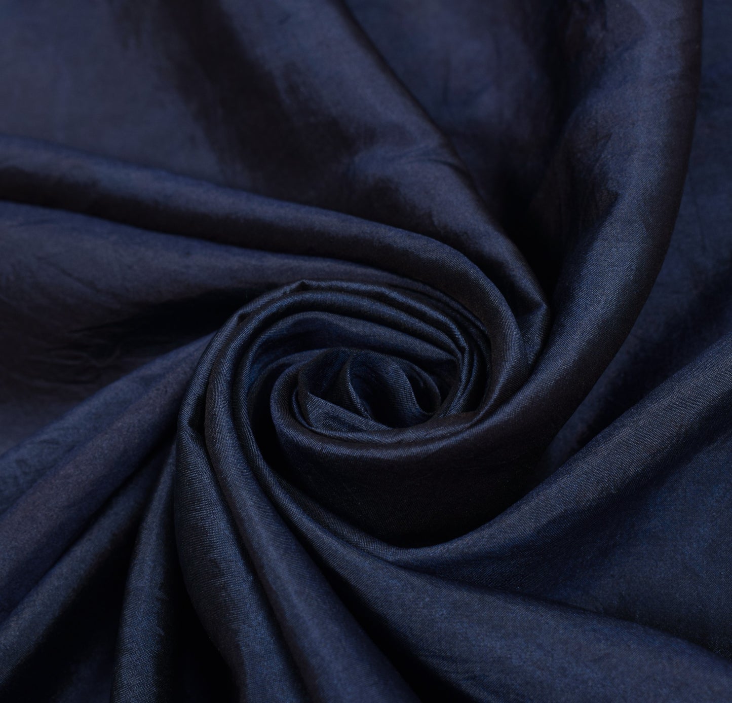 Sushila Vintage Blue Sari Remnant Scrap Multi Purpose PureSilk Soft Craft Fabric