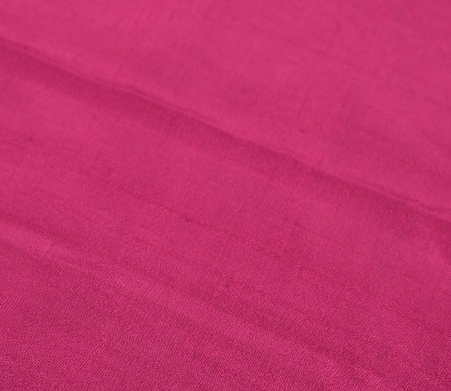 Sushila Vintage Magenta Sari Remnant Scrap Multi Purpose Pure Silk Craft Fabric
