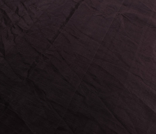 Sushila Vintage Plain Sari Remnant Scrap Multi Use Pure Silk Soft Craft Fabric