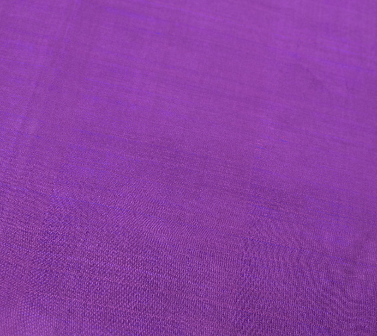 Sushila Vintage Purple Sari Remnant Scrap Multi Purpose Pure Silk Craft Fabric