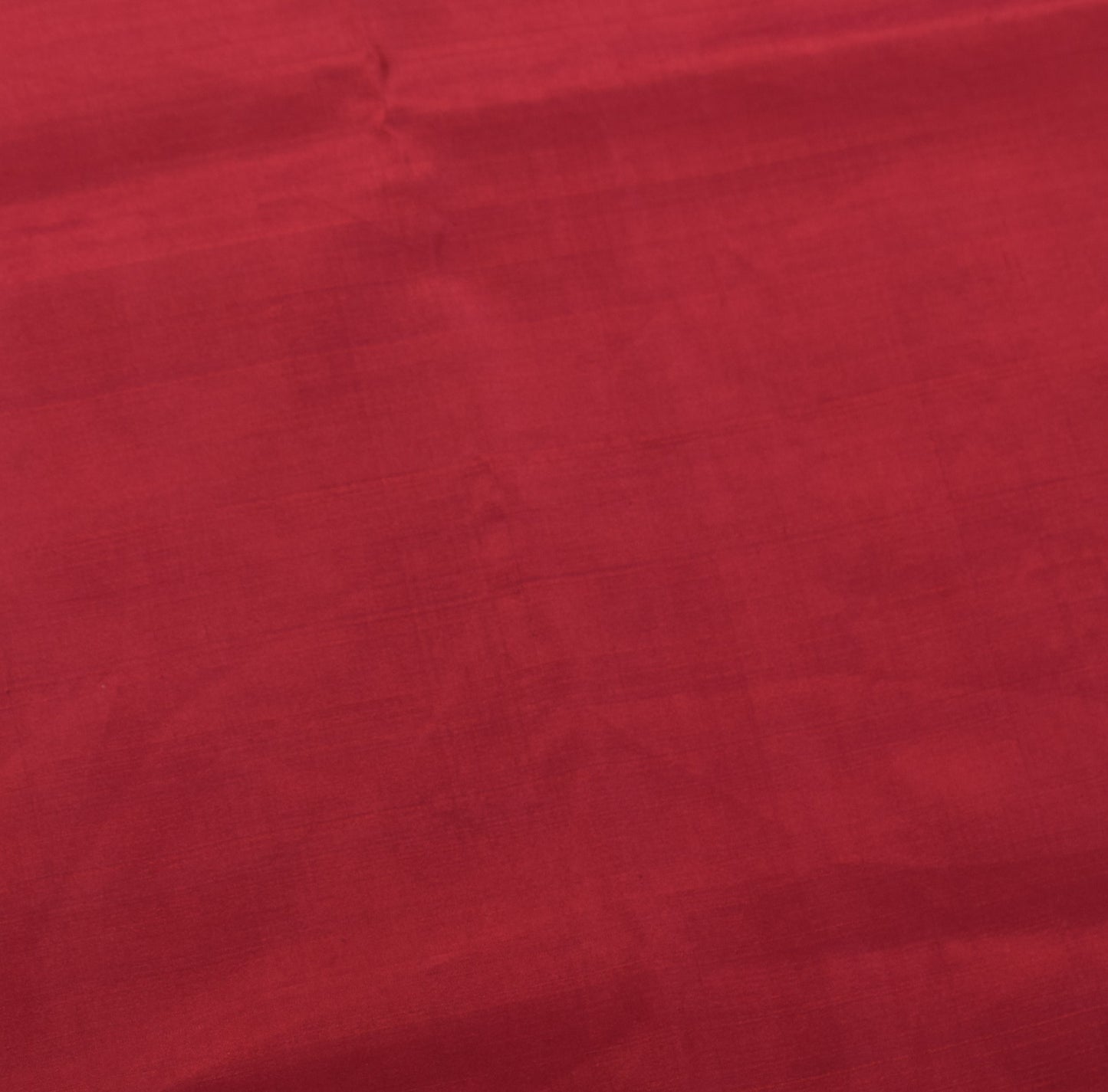 Sushila Vintage Maroon Sari Remnant Scrap Multi Purpose Pure Silk Craft Fabric