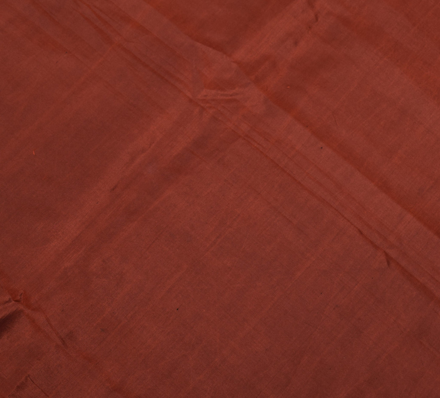Sushila Vintage Plain Sari Remnant Scrap Multi Purpose Pure Silk Craft Fabric