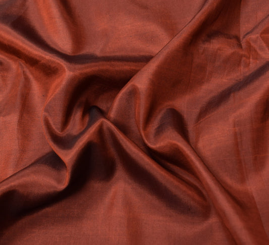 Sushila Vintage Plain Sari Remnant Scrap Multi Purpose Pure Silk Craft Fabric