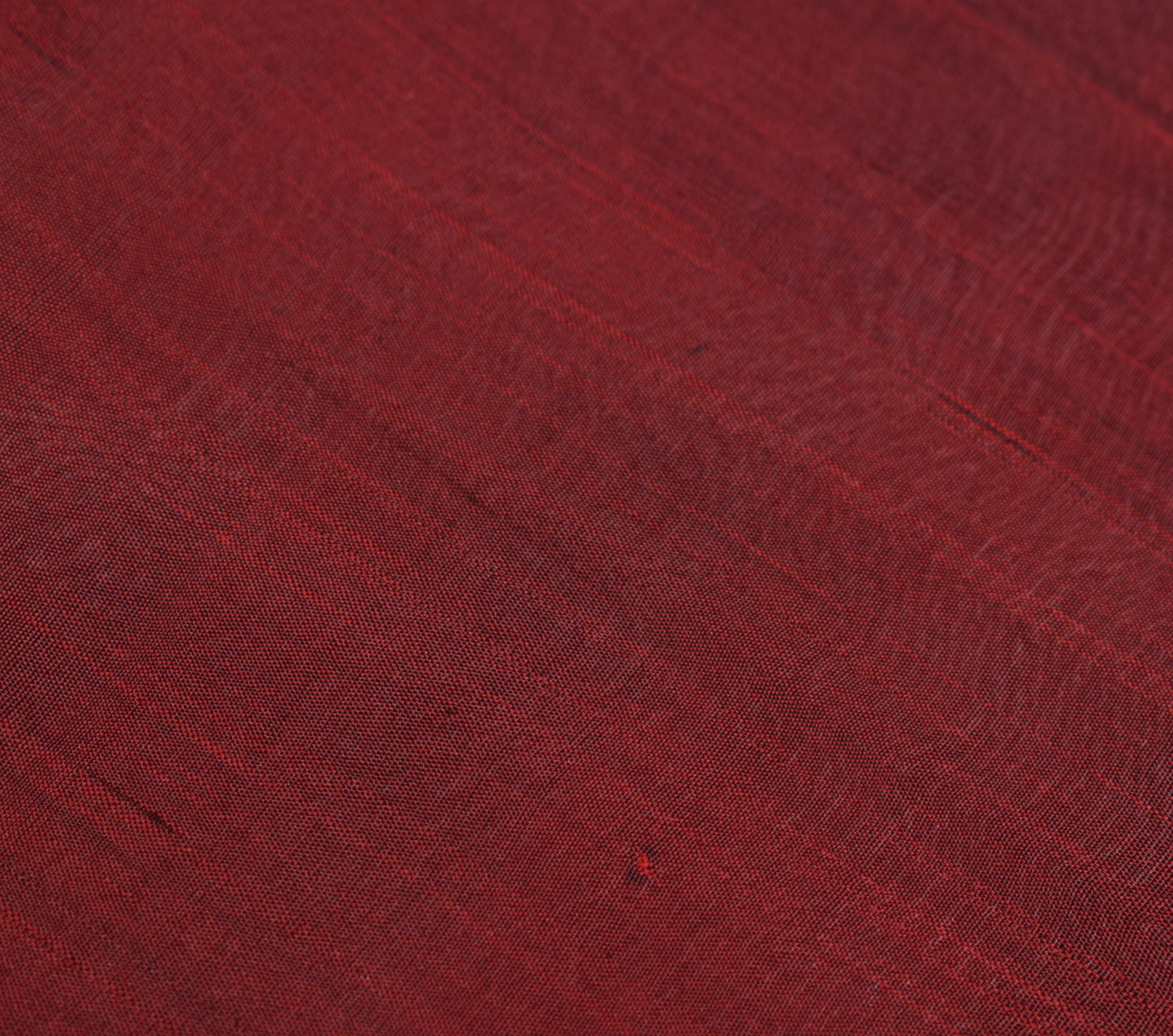 Sushila Vintage Maroon Sari Remnant Scrap Multi Purpose Pure Silk Craft Fabric