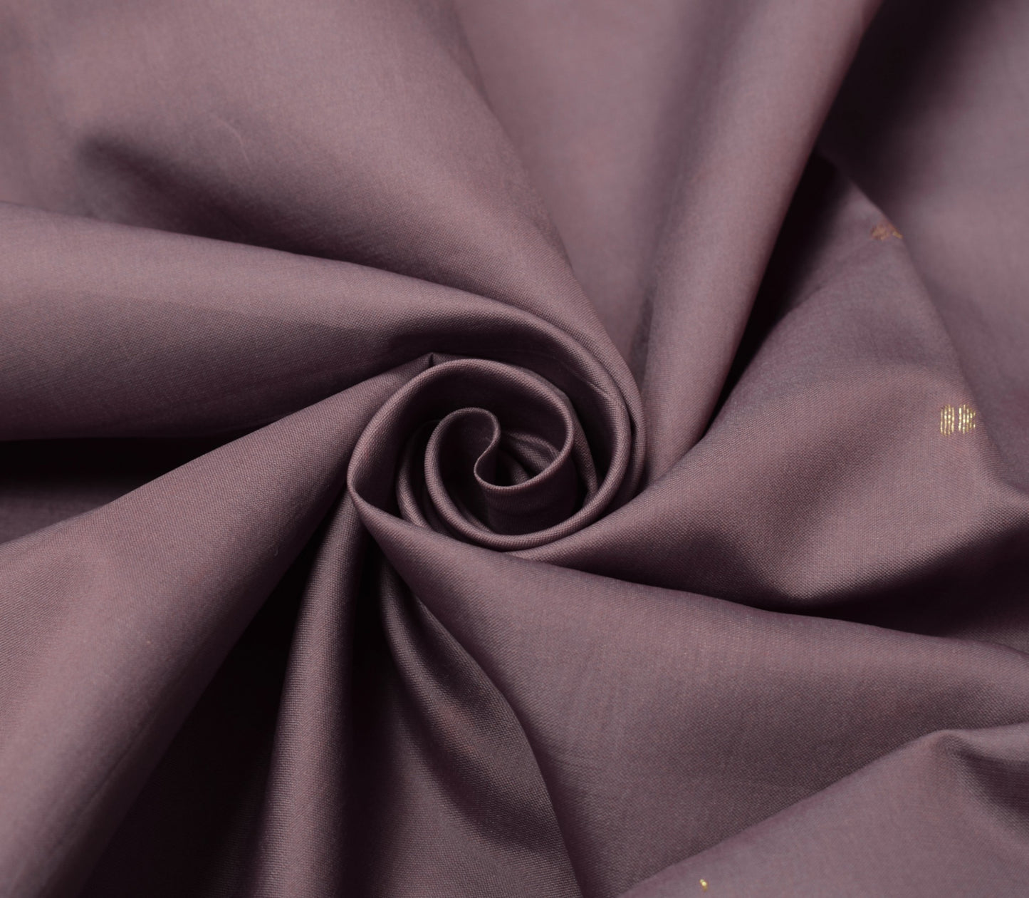 Sushila Vintage Mauve Art Silk Sari Remnant Scrap Zari Woven Soft Craft Fabric
