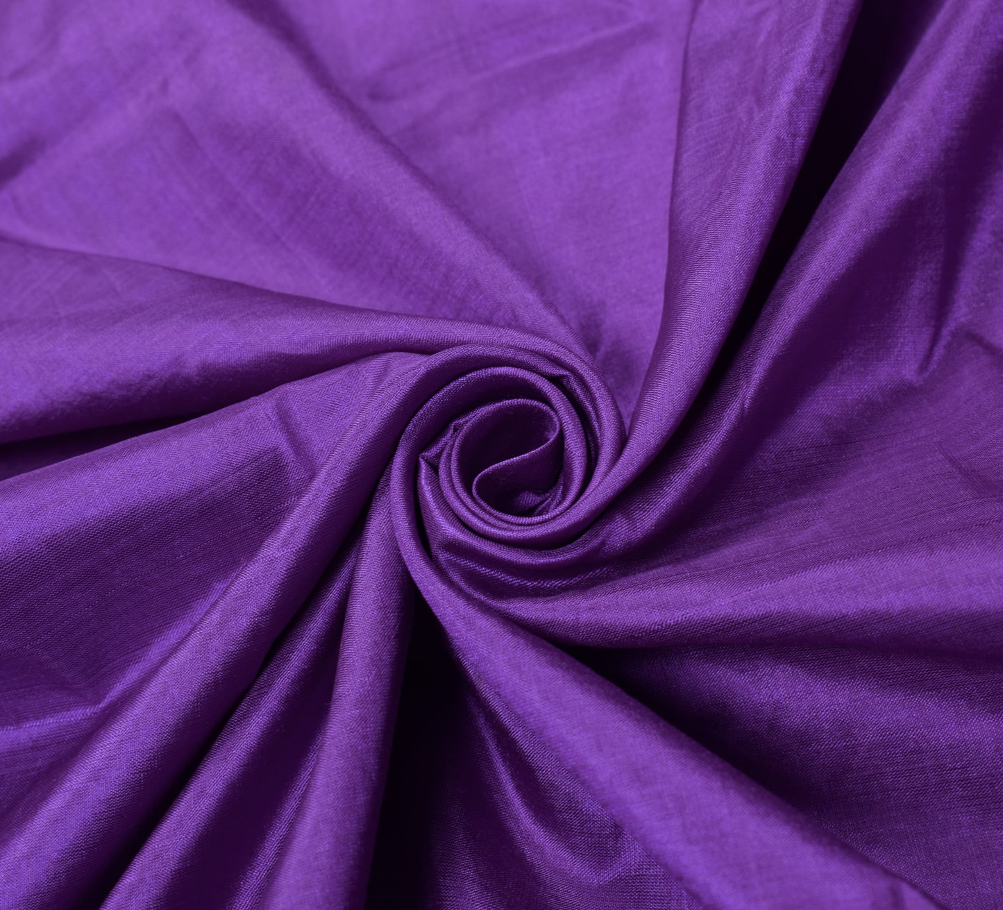 Sushila Vintage Purple Sari Remnant Scrap Pure Silk Multi Purpose Craft Fabric