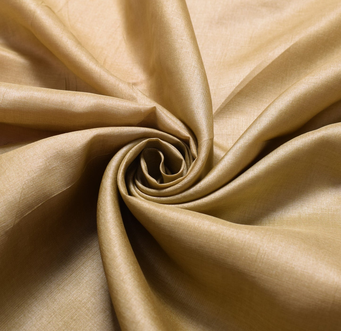 Sushila Vintage Pure Tussar Silk Sari Remnant Scrap Embroidered Craft Fabric