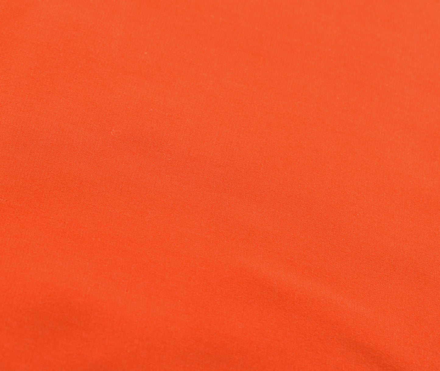 Sushila Vintage Orange Sari Remnant Scrap Pure CrepeSilk Plain Soft Craft Fabric