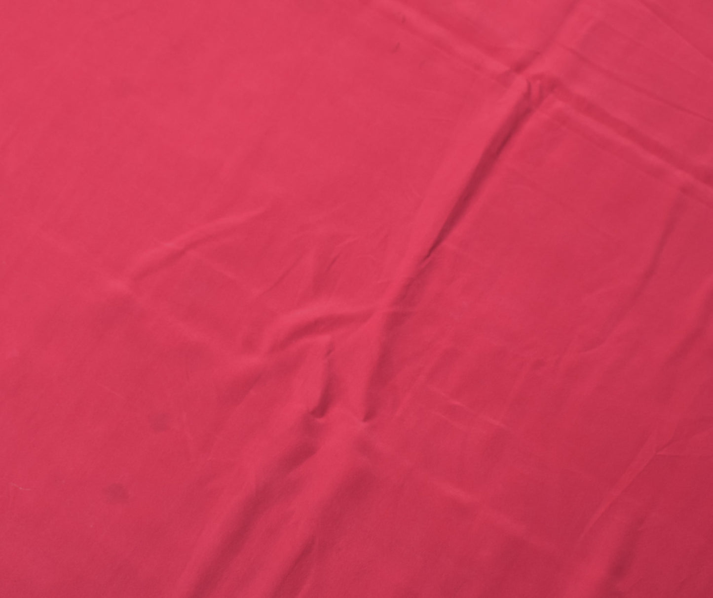 Sushila Vintage Pure Crepe Silk Sari Remnant Scrap Maroon 4 Yard Craft Fabric