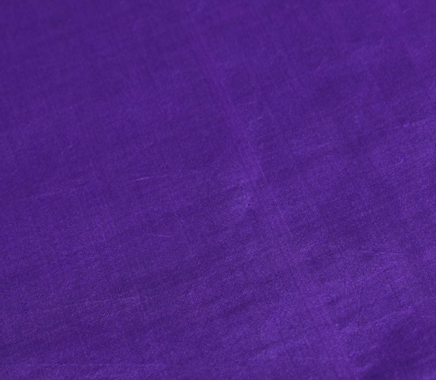 Sushila Vintage Hand Woven Sari Remnant Scrap Purple Pure Silk 5YD Craft Fabric