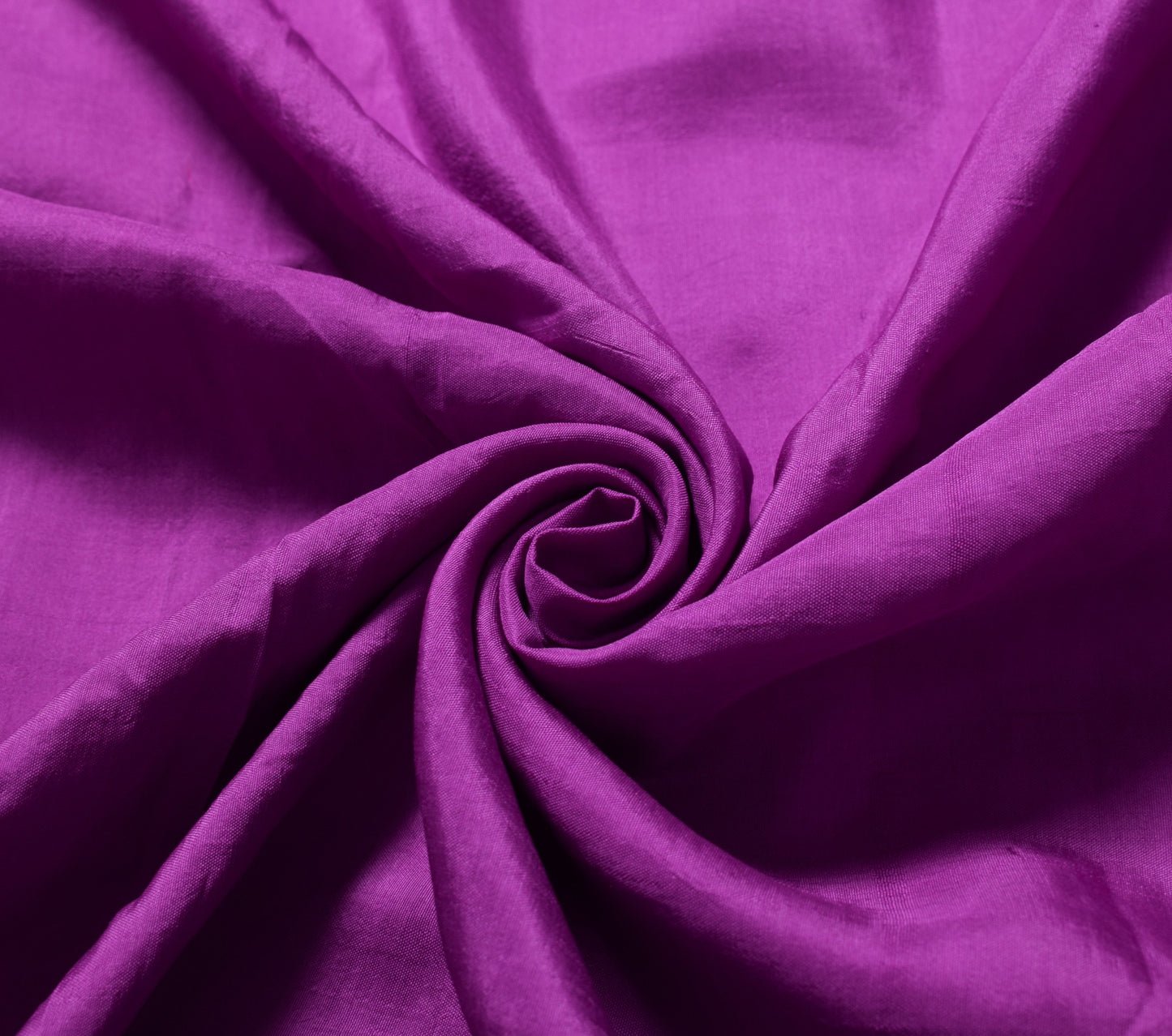 Sushila Vintage Pure Silk Sari Remnant Scrap Multi Purpose Purple Craft Fabric