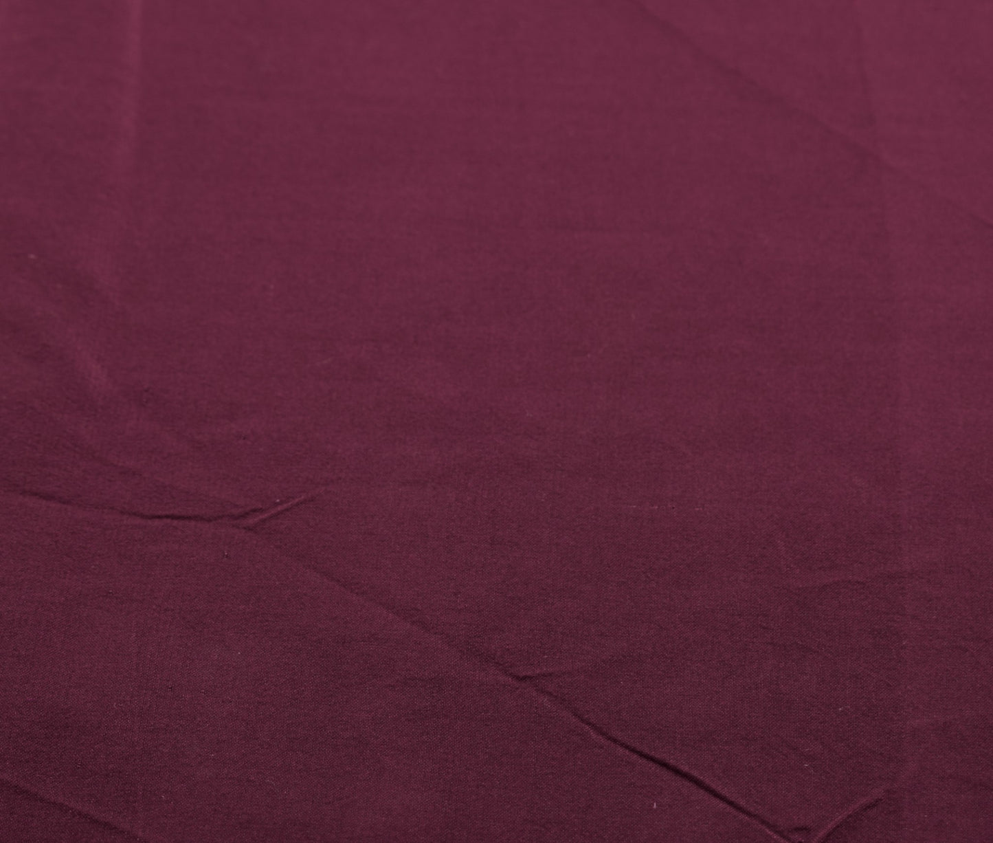 Sushila Vintage Burgundy Sari Remnant Scrap Pure Crepe Silk Soft 4YDCraft Fabric