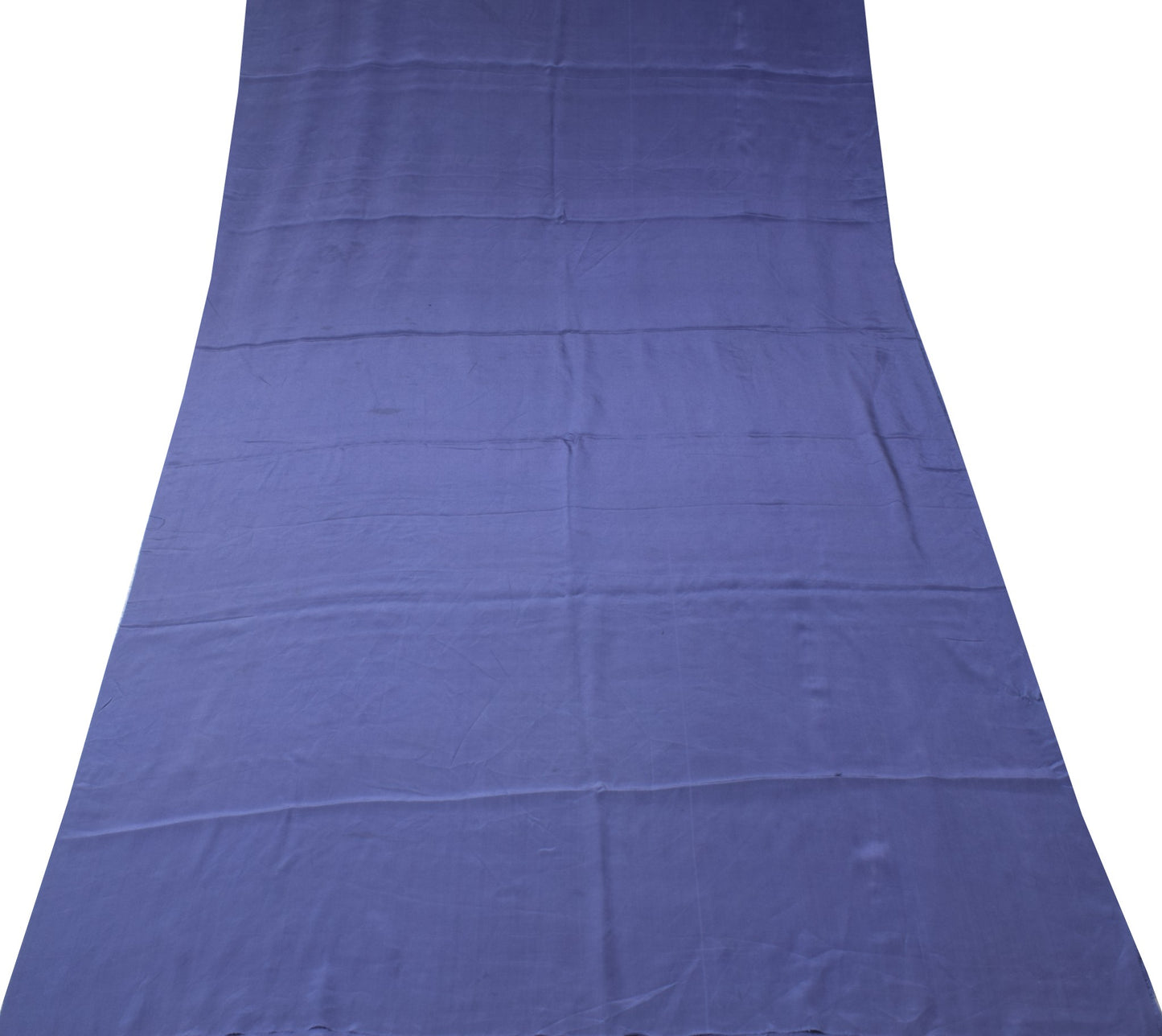 Sushila Vintage Pure Crepe Silk Sari Remnant Scrap Multi Purpose Craft Fabric