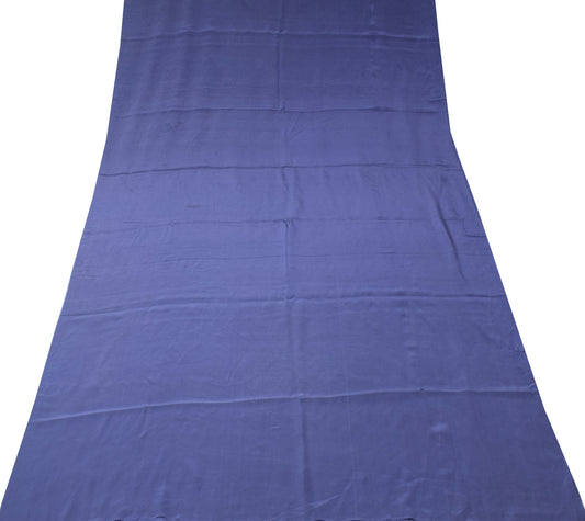 Sushila Vintage Pure Crepe Silk Sari Remnant Scrap Multi Purpose Craft Fabric