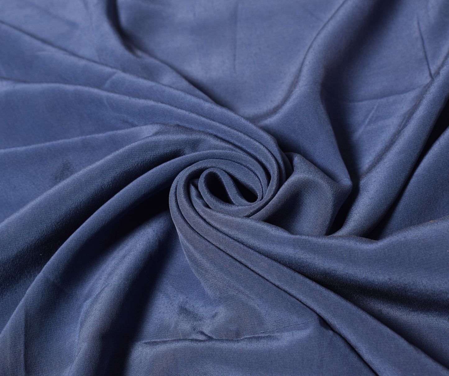 Sushila Vintage Pure Crepe Silk Sari Remnant Scrap Multi Purpose Craft Fabric