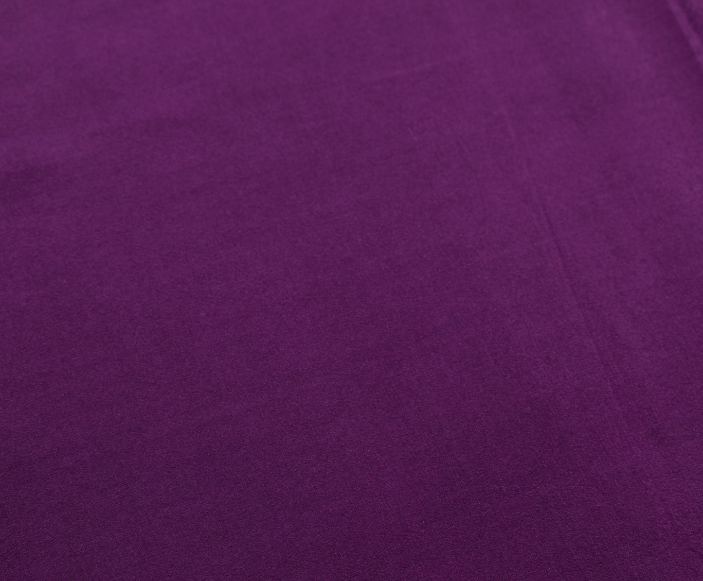 Sushila Vintage Dark Purple Sari Remnant Scrap Pure Crepe Silk 4Yds Craft Fabric